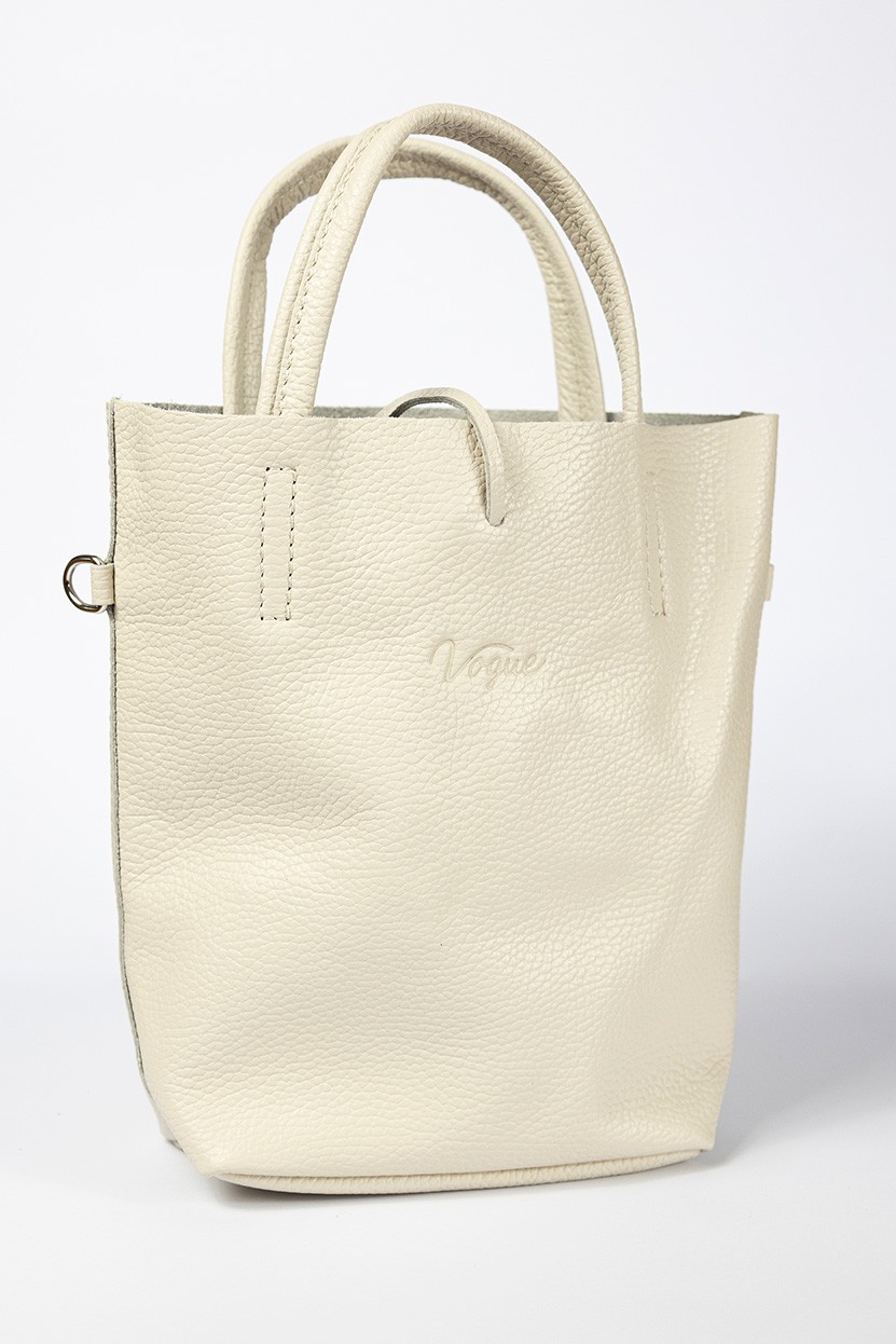 BOLSO DE MANO CON ASA REDONDA