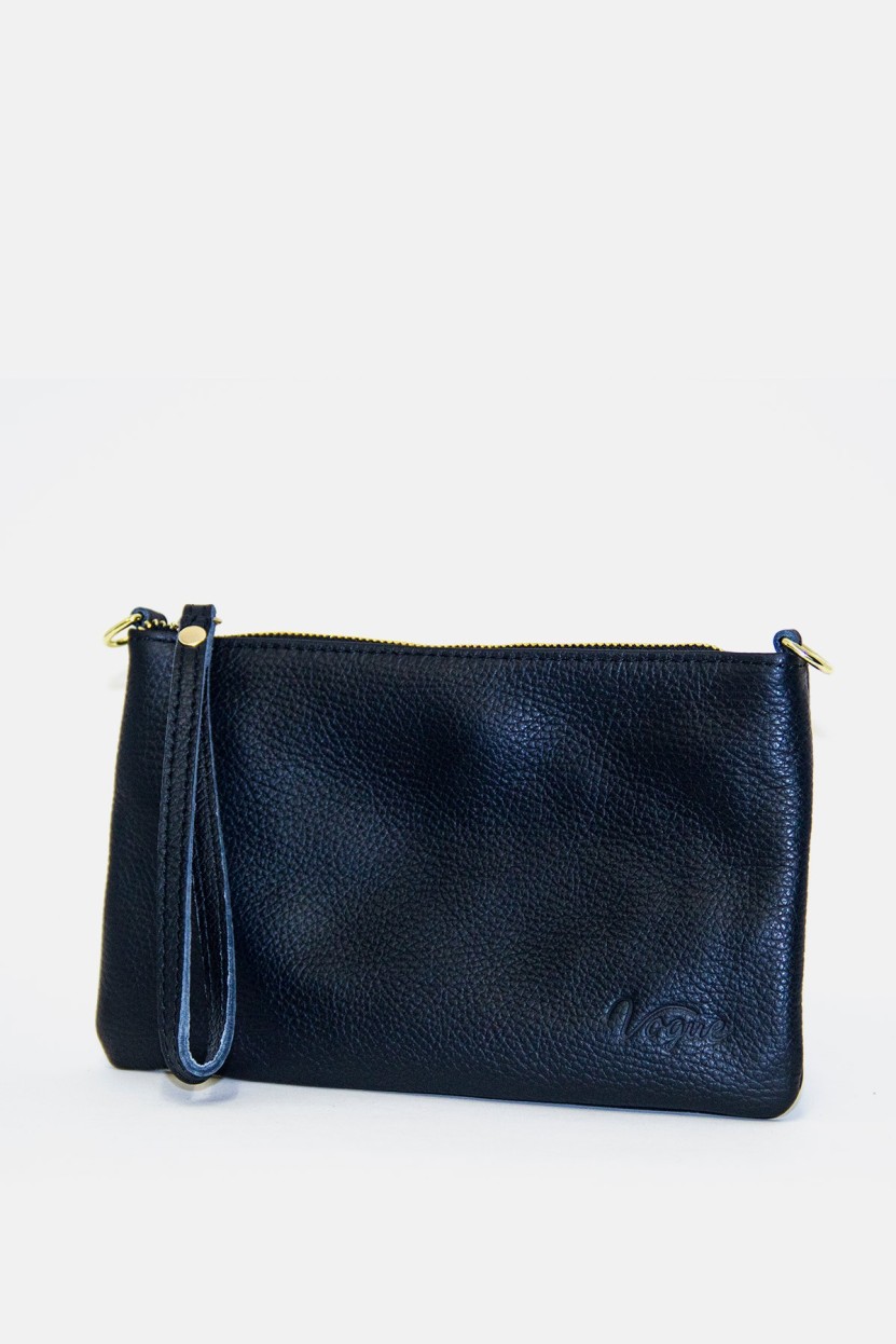 CARTERA DE MANO NEGRO